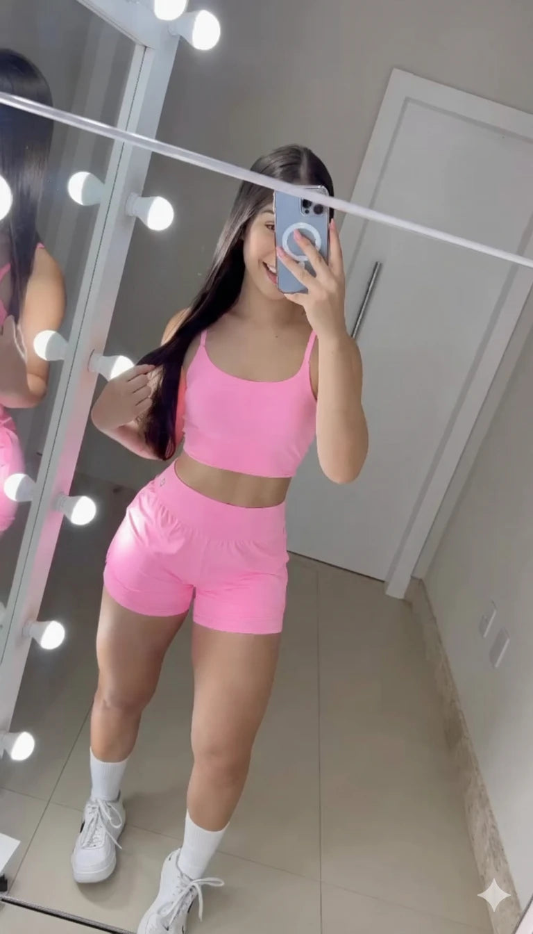 Conjunto Fitness Core Glow