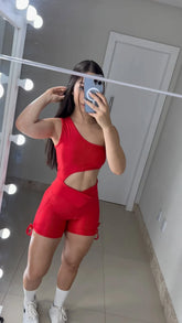 Macacão Fitness Core Flex